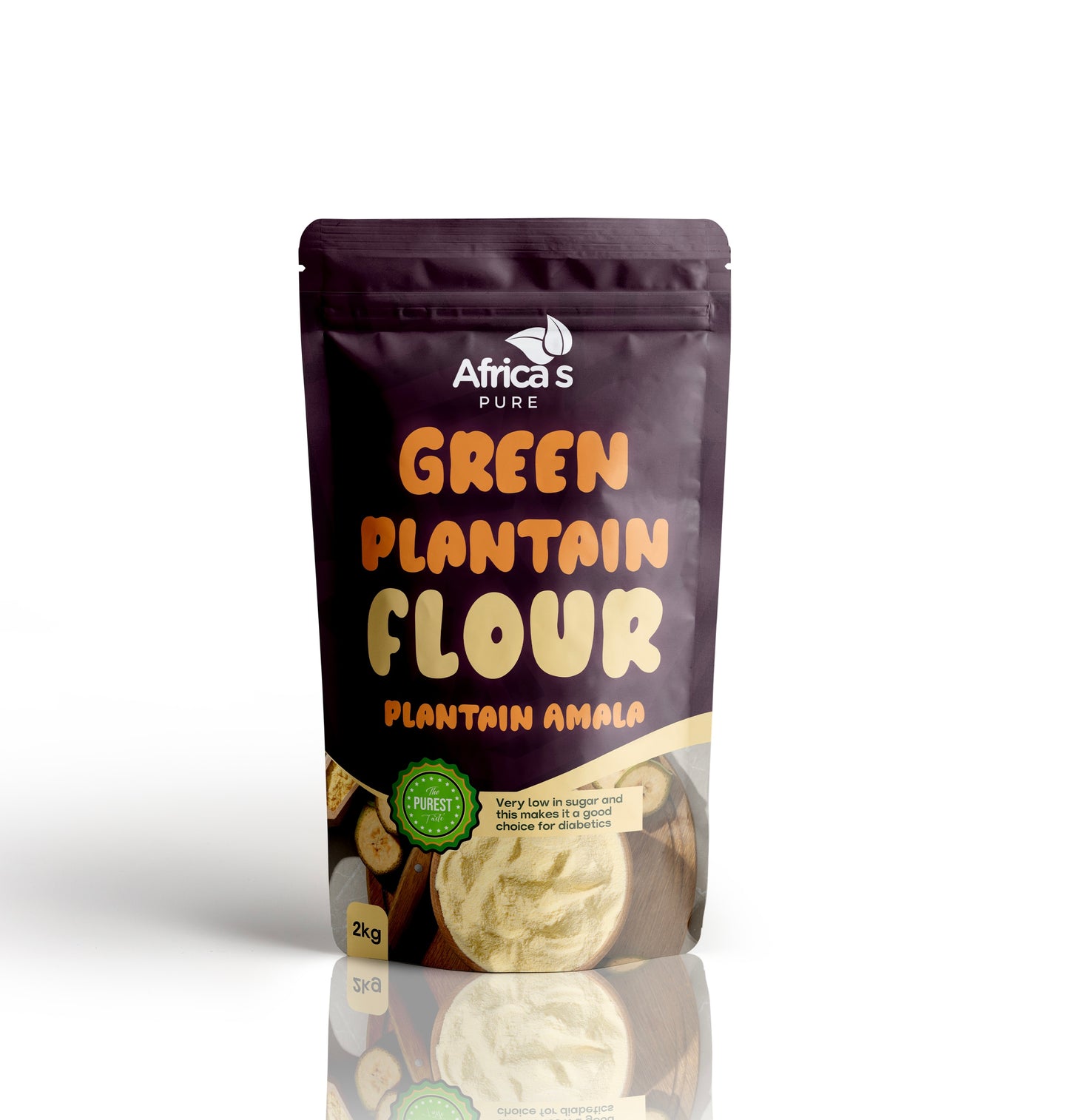 Africas Pure Green plantain Flour (Amala)